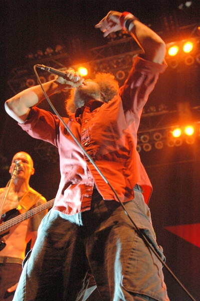 Rage Against the Machine, Democratic National Convention, Denver, Aug. 27: The most anticipated of several much-hyped DNC concerts was Rage Against the Machine's show at the Denver Coliseum, part of the Tent State University Festival to End the War.