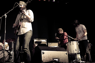 Here's a look at the band's set on Sunday afternoon. All photos