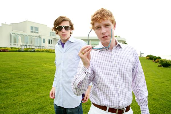 [Monday, September 1] Barreling in on the heels of the recent prep school-rock avalanche of artists such as MGMT and Vampire Weekend, it'd be easy to write off Chester French as just another Ivy League duo who showed up a little late to the party. But the shining element that sets singer D.A. Wallach's and instrumentalist/composer Maxwell Drummey's dormitory recording project apart from the others is their desperate grasp on their nerd-dom: Chester French has no idea how hip they areaE¦ yet. Rockstar Stage, 12:45 p.m. Listen to She Loves Everybody.