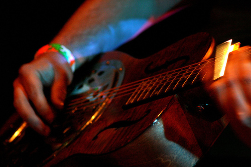 Sera Cahoone closed out the Noise for the Needy benefit with Okkervil