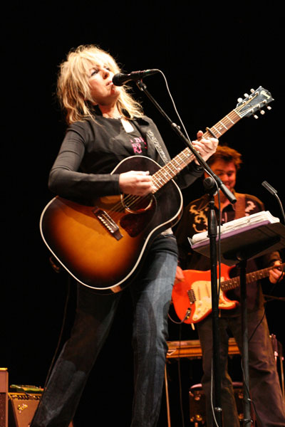 Mike Seely took in the Lucinda Williams concert at McCaw Hall, Monday.