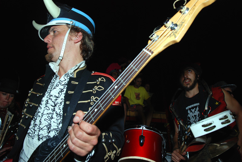 March FourthaE™s rhythm section.