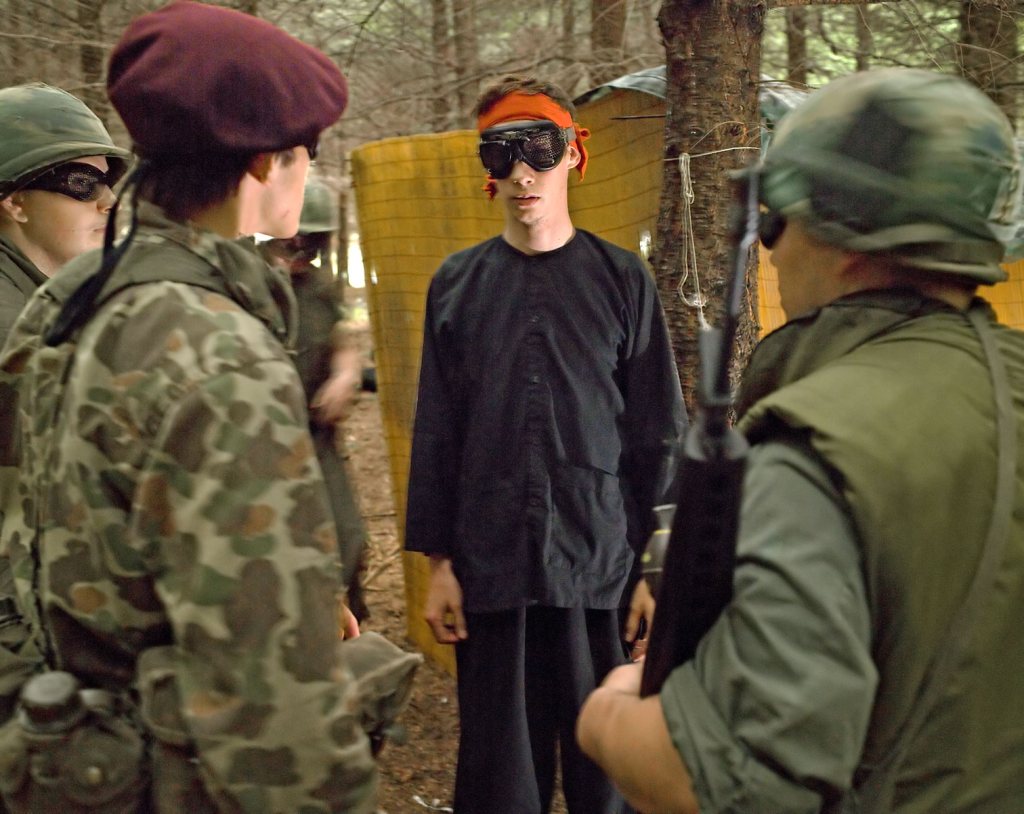 Either way, it has evolved from a few guys shooting at each other in the woods to, at times, elaborate events that can draw hundreds.