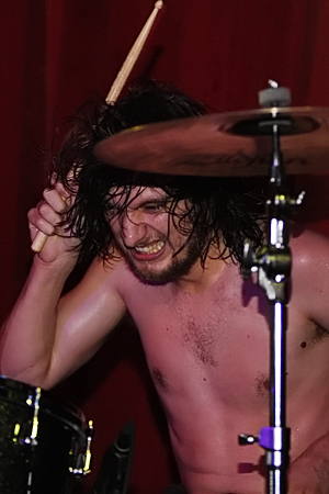 To give credit where credit is due, drummer Josh Morgan was working his ass off aE” the gnashing teeth formed into a concentrated grimace that seemingly never left his face.