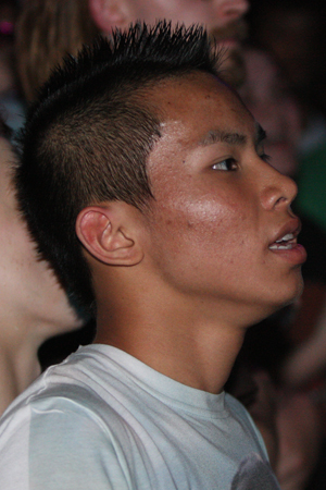 Taking a break from the pit.