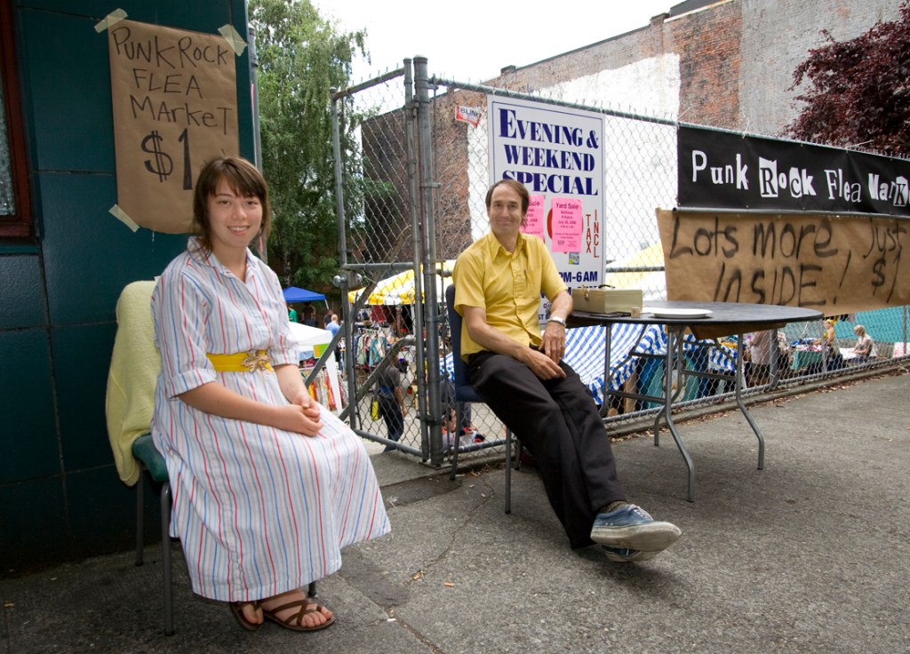 Just a buck gets you into vendors galore and music too...