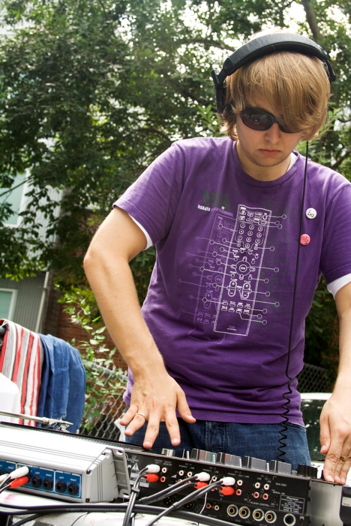 Gettin' the party started.