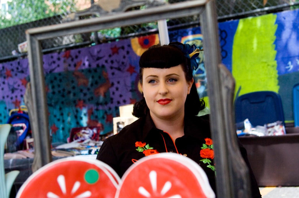 If red lips could kill...