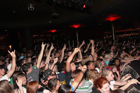 And this is what a sold-out Showbox looks like.