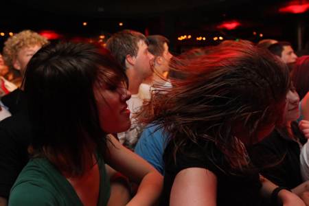 These girls may have been little, but they could head-bang with the best of 'em.