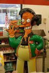 You're not allowed in this Kwik-E-Mart ever again. Thank you, come again.