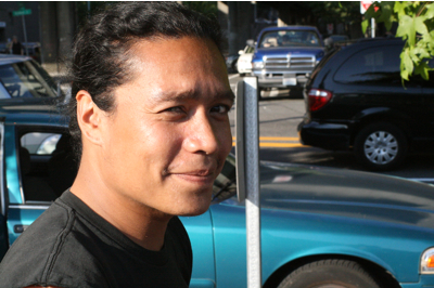 Here's a look at people in downtown Seattle on the evening of