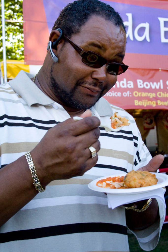 Robert vouched for the crab cakes.
