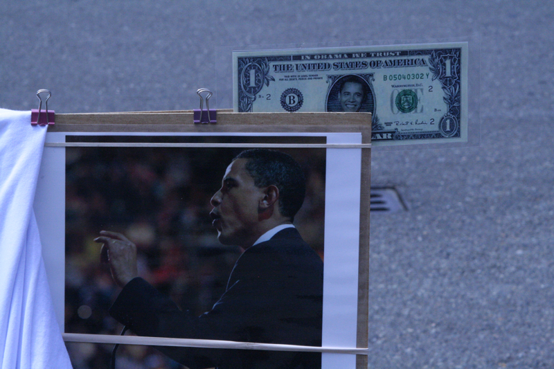 How many Obama bills for an Obama picture?