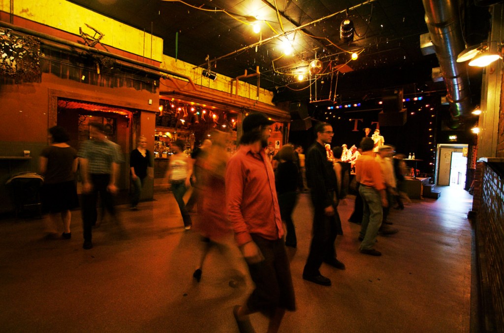 The Tallboys host square dancing every Monday evening at The Tractor Tavern