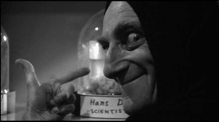 Marty Feldman played the part in the movie.