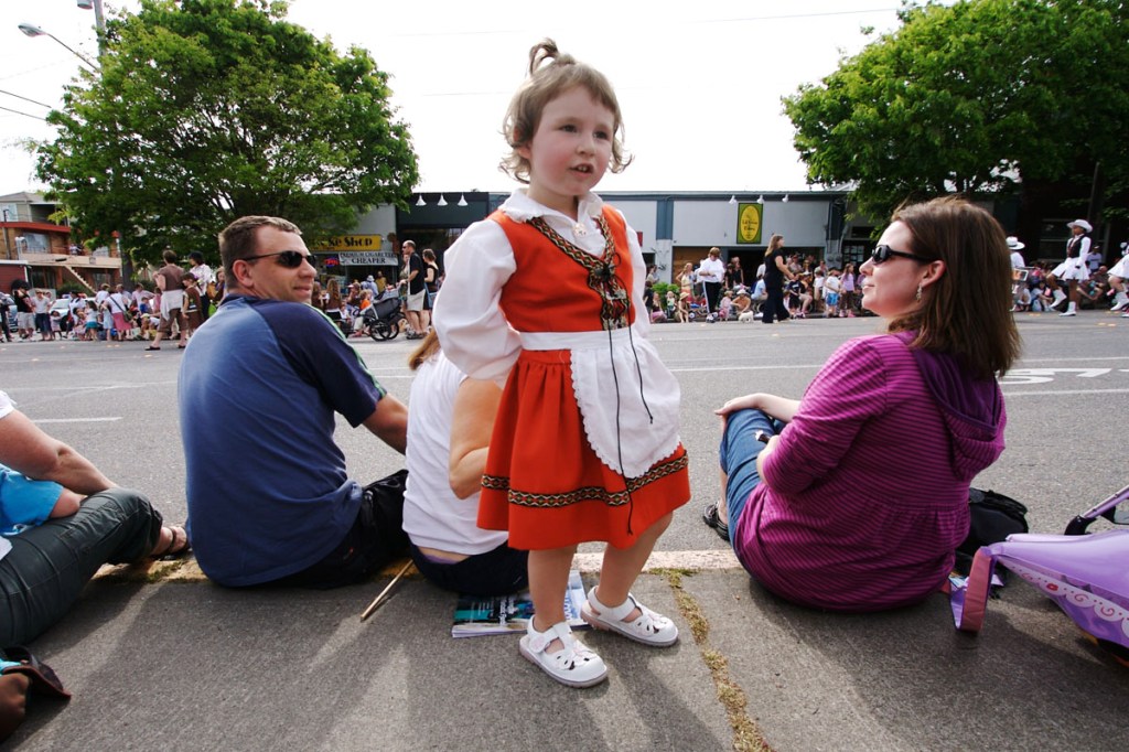 Here's a look at the folks who turned out for Ballard's Norwegian