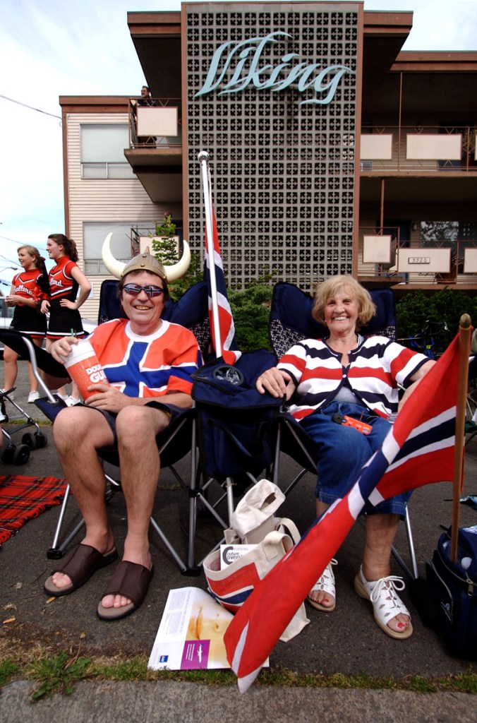 Here's a look at the folks who turned out for Ballard's Norwegian