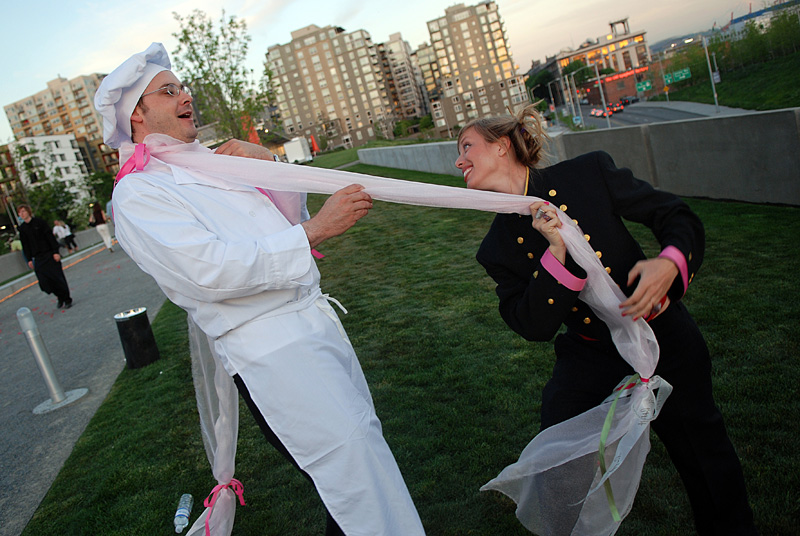 The Seattle Art Museum's 75th birthday was celebrated with a party in
