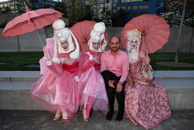 The Seattle Art Museum's 75th birthday was celebrated with a party in
