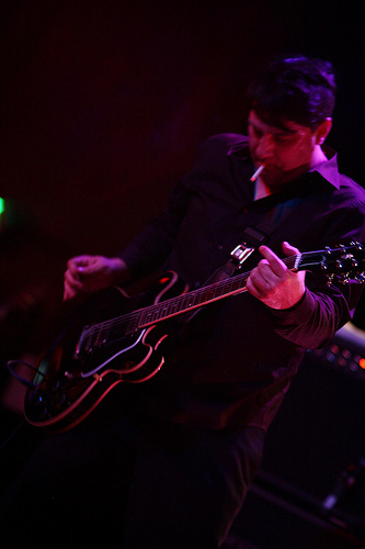 The Gutter Twins played The Showbox on Tuesday, March 4. All photos