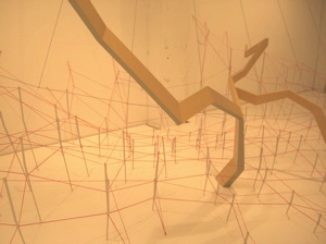 Eric Eley's installation at Platform Gallery.