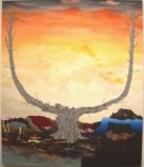 At James Harris Gallery, paintings by Adam Sorensen.