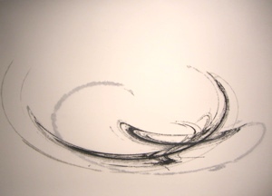 A selection of paintings at Lawrimore Project.