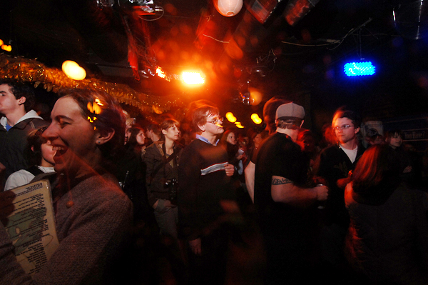 Beautiful people at the Croc.