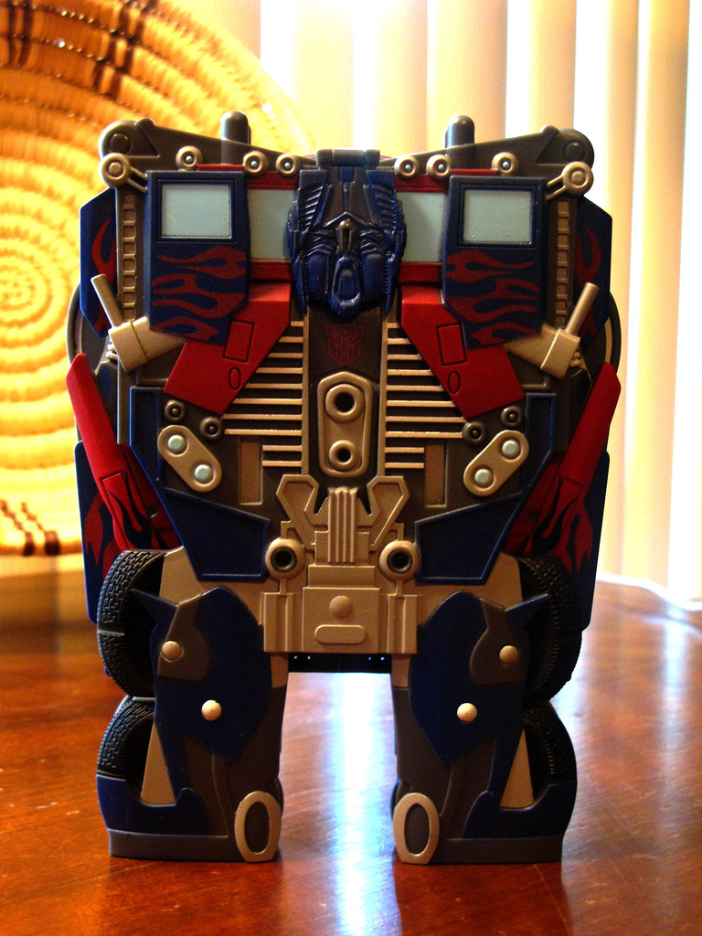 10. Transformers (Optimus Prime Case)A Target-only exclusive, this DVD case actually transforms into Optimus Prime (read: has fold out head, arms and legs). While this one won't really come into its own until a sequel provides a combat partner, you can still reenact the recent blockbuster to cut out the dog-piss jokes.