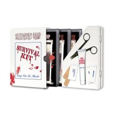 5. Sleepaway Camp (Red Cross Survival Kit)Apparently the Red Cross has a problem with their logo being used to promote a set of crap horror flicks featuring a transsexual dicing up kids. The pansies. They got the symbol taken off future sets, making the original a collector's item among humongous dorks.