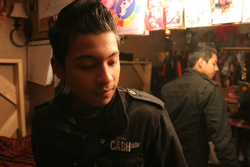 Emmanuel "Vinny" Miranda takes the stage as "Juanny Cash, the 15-Year-Old Johnny