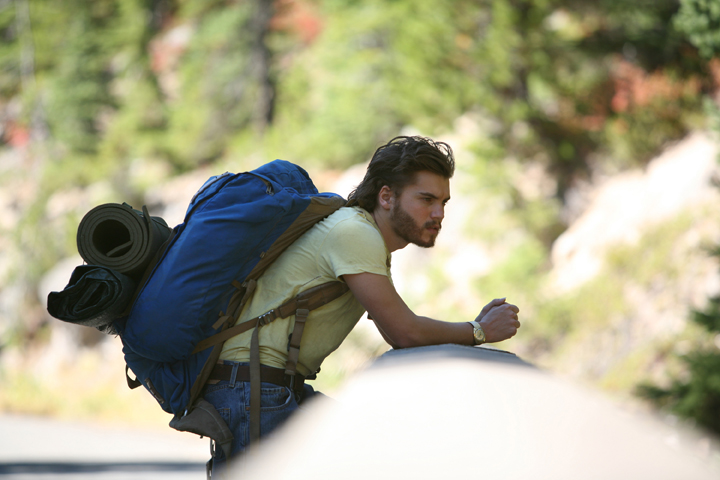 Sean Penn's Into the Wild, starring Emile Hirsh, and featuring the music