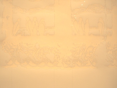 A delicate work by Katrina Moorhead at James Harris Gallery.