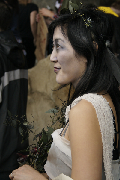 Here is a look at Seattleites at the Zombie walk in Fremont