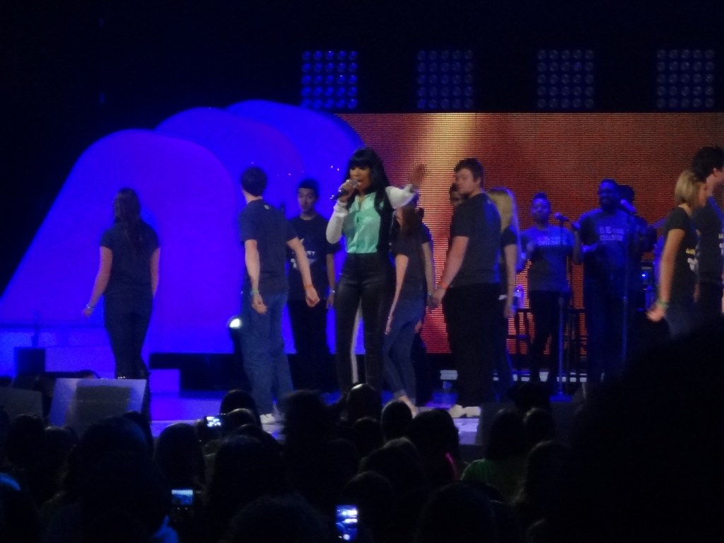 Jennifer Hudson was one of many celebrities to add her clout to the We Day cause.