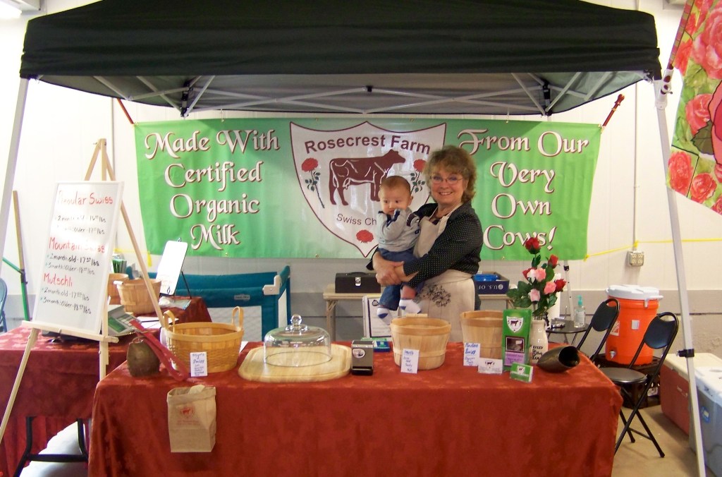 Many Swiss families have a tradition: they make a wheel of cheese