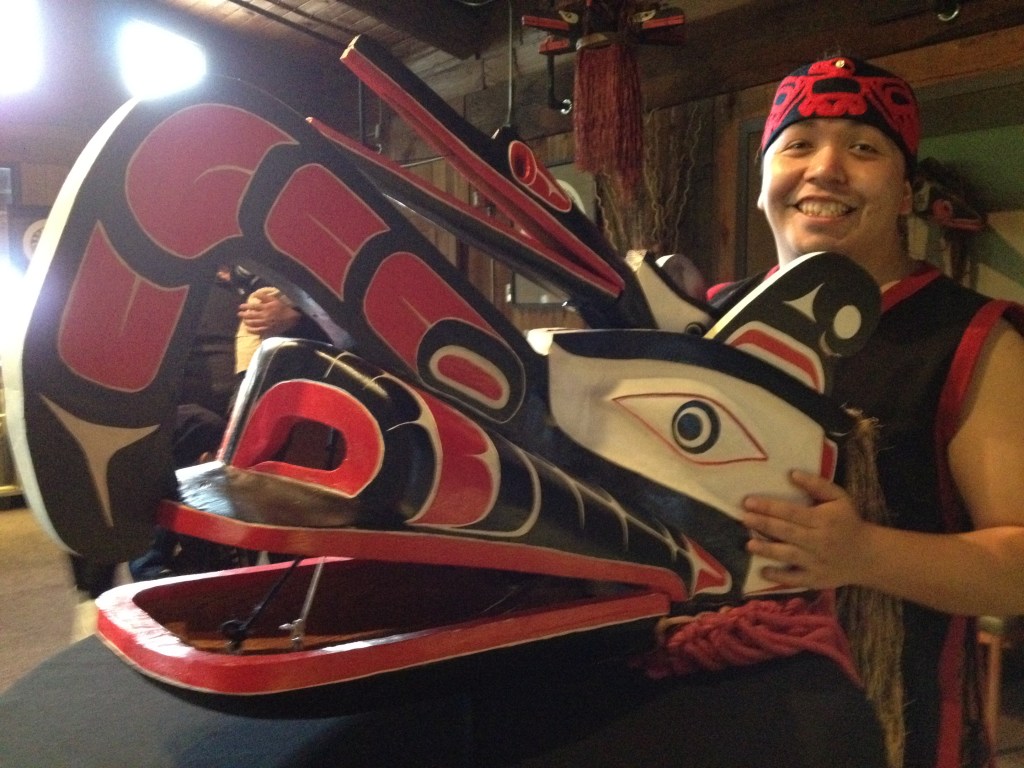 Eaters may come to Blake Island for the salmon bake, but they