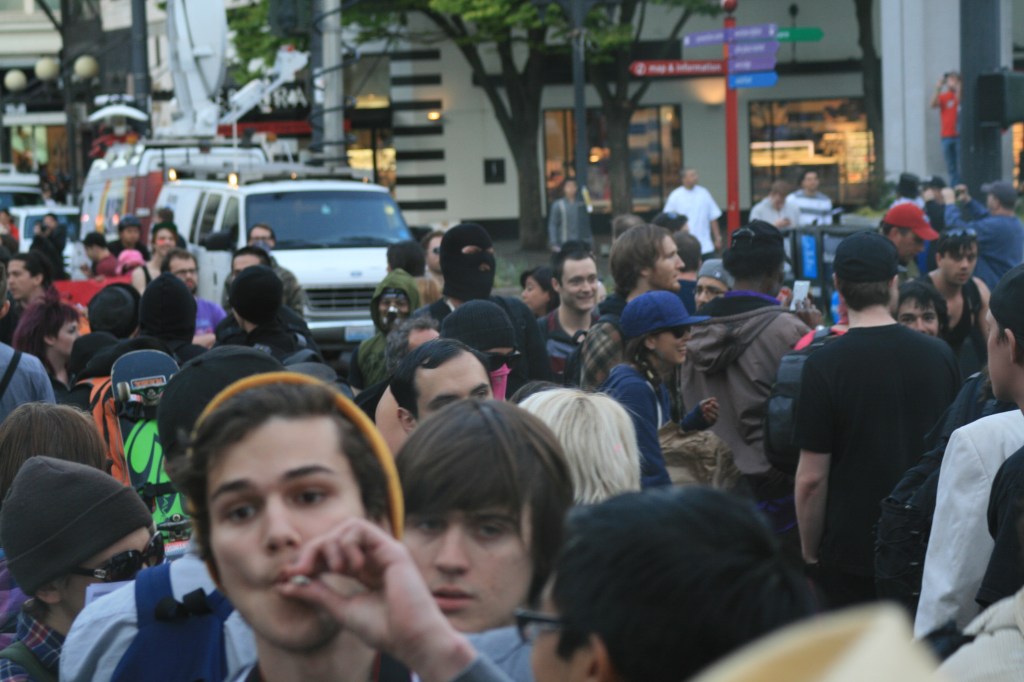 For the second straight year May Day in Seattle was marred by