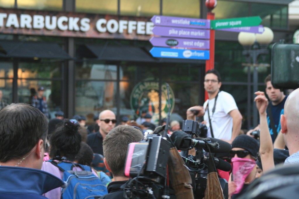 For the second straight year May Day in Seattle was marred by