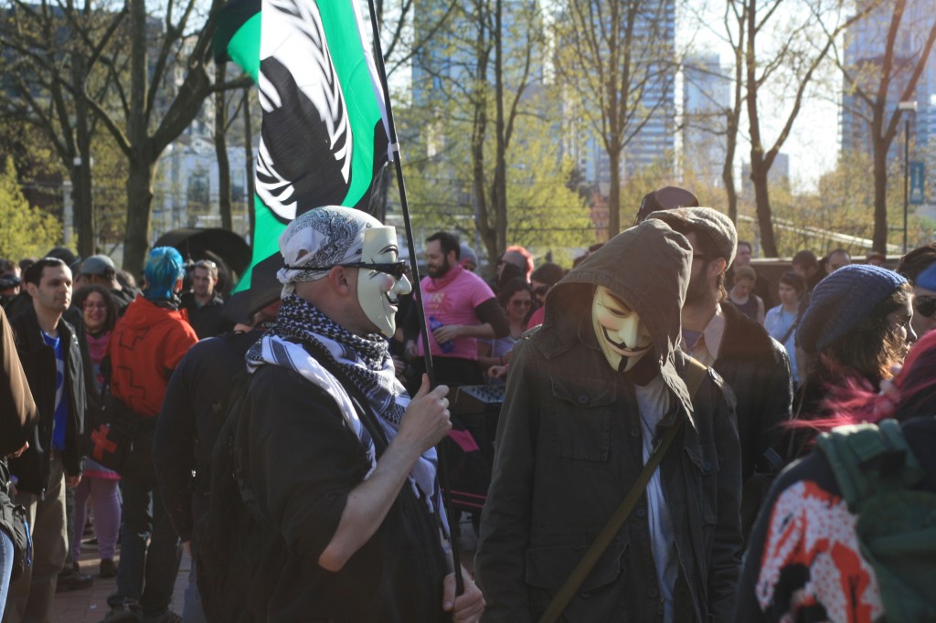 For the second straight year May Day in Seattle was marred by