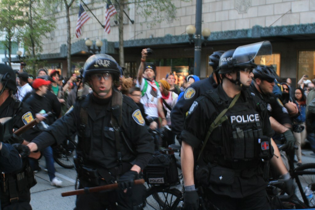 For the second straight year May Day in Seattle was marred by