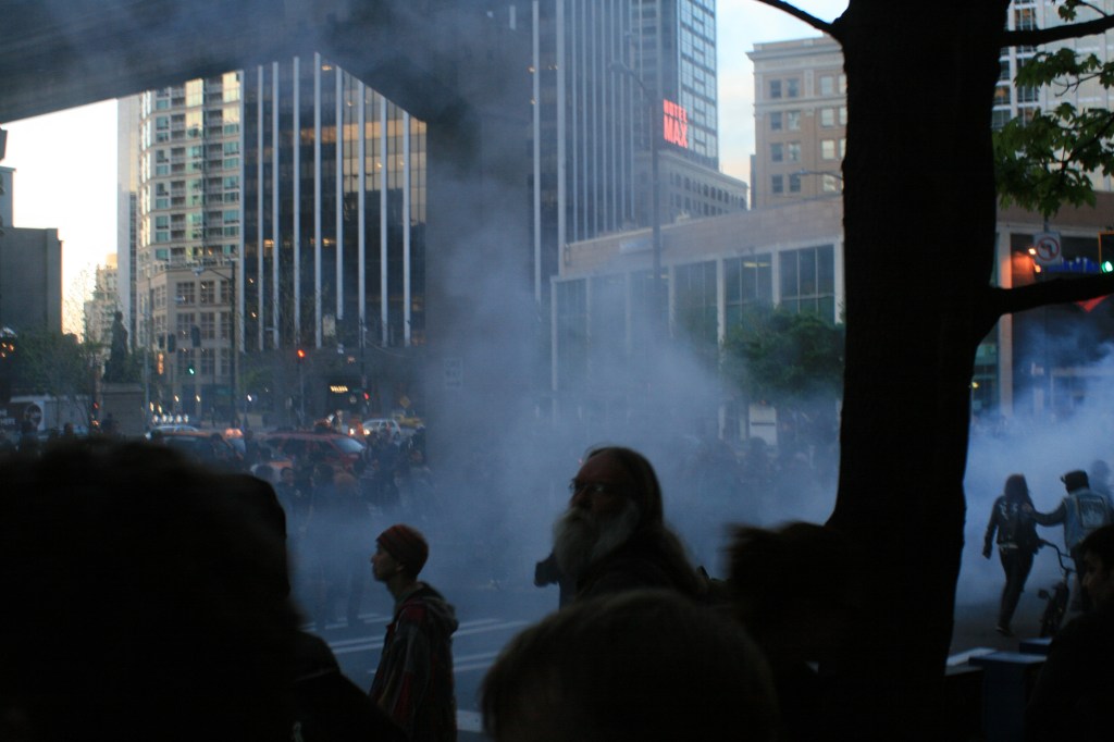 For the second straight year May Day in Seattle was marred by