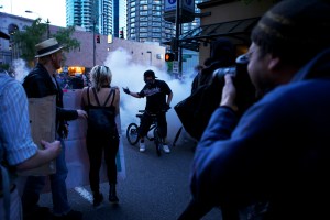 Say this for the May Day anarchists: They know how to hold