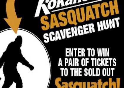 Seattle Weekly and Kokanee want to Send you to Sasquatch Festival!Win a