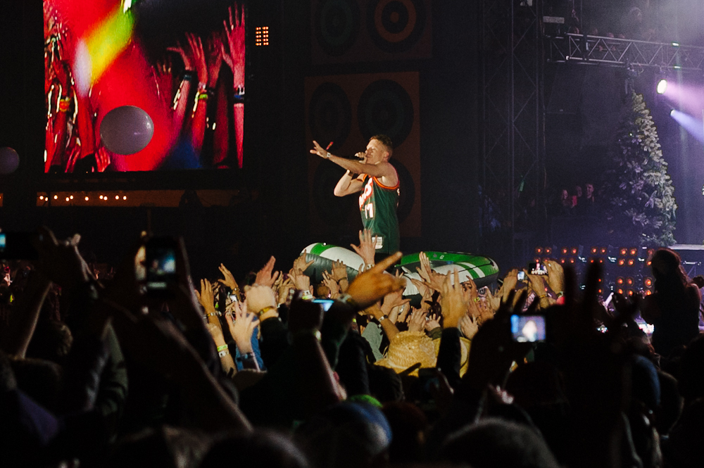 Sasquatch! fired up on Friday, with Macklemore and Ryan Lewis setting a