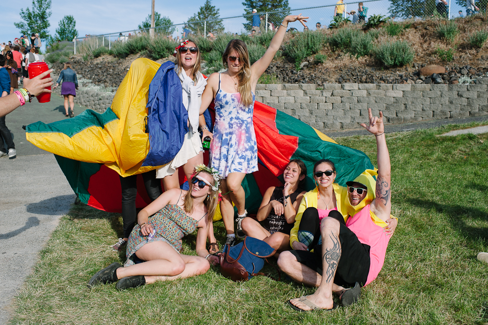 Sasquatch! fired up on Friday, with Macklemore and Ryan Lewis setting a