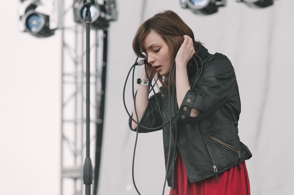 Chvrches at Sasquatch! 2013 - Photo By: Amber Zbitnoff