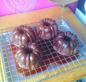Sticky Toffee Pudding Mini Bundts