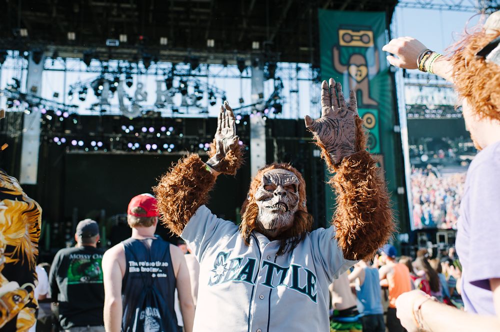 Every year, the Sasquatch! Music Festival looks more and more like Halloween,